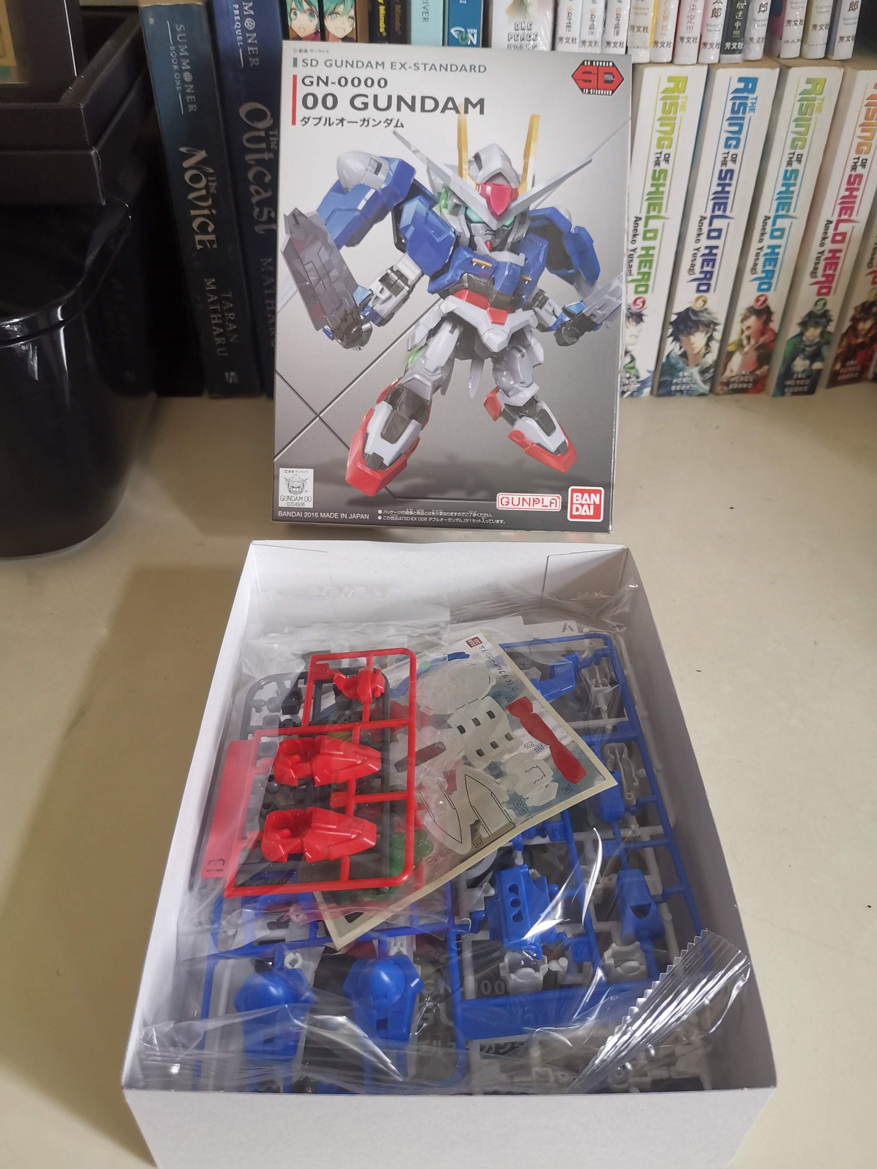 gundam exia chibi box opened image