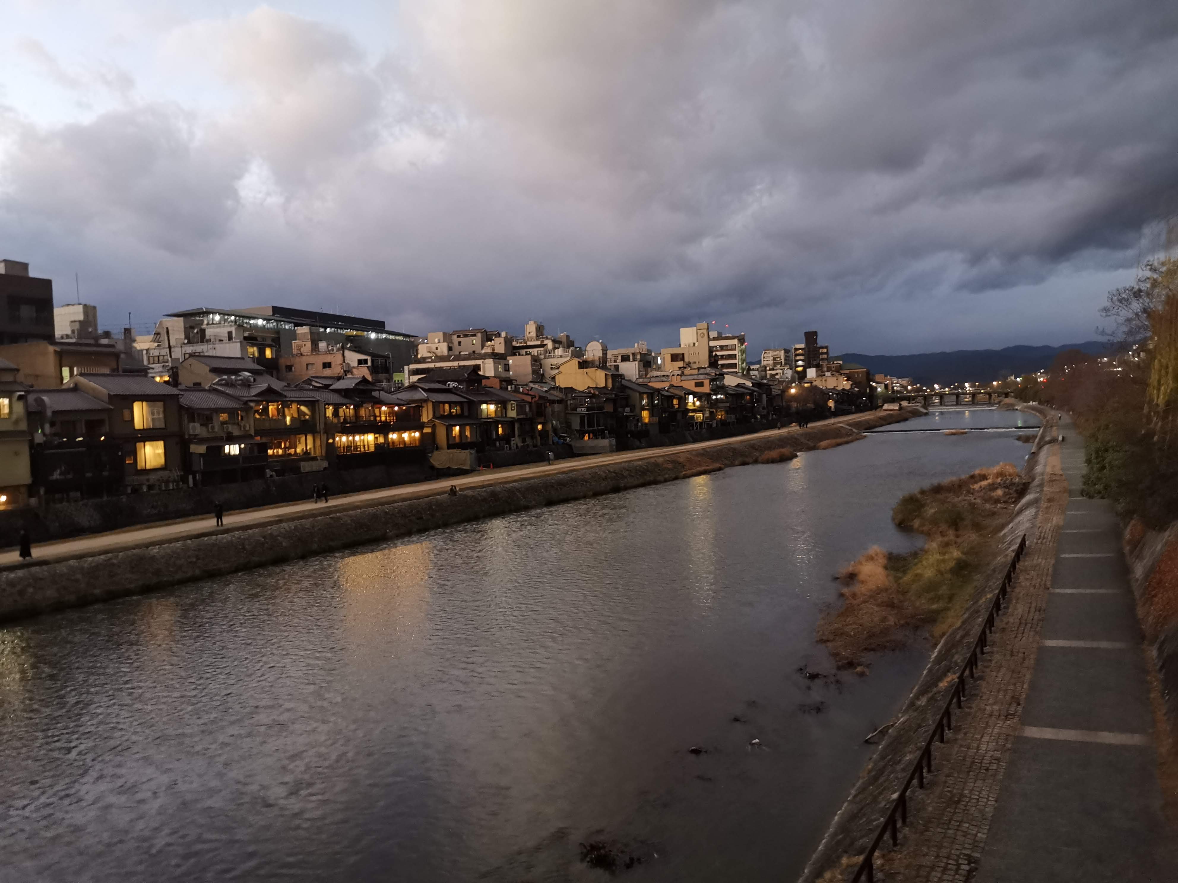 kyoto kamo river image